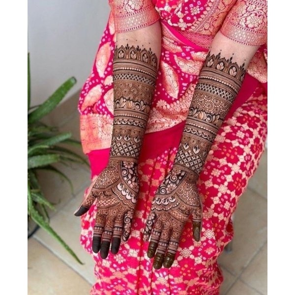 Simple Bridal Mehandi