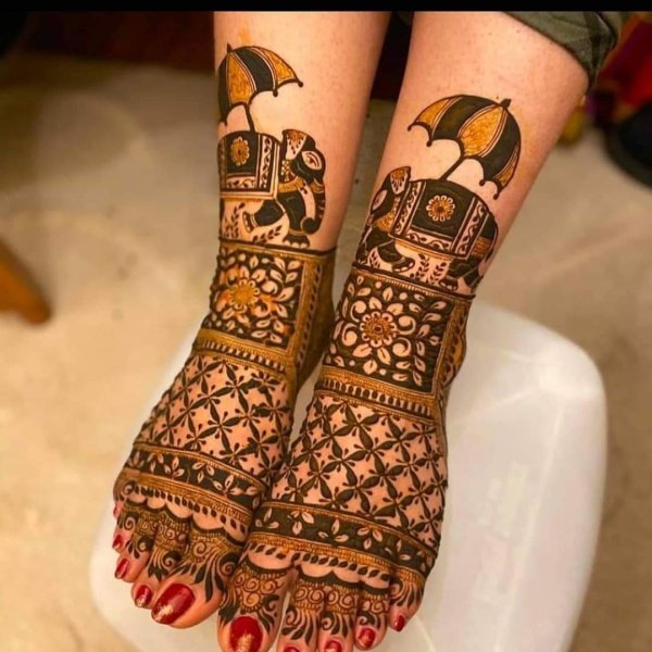 Bridal Mehandi design - Image 4