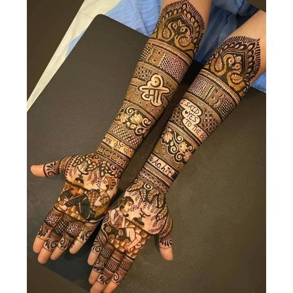 Bridal Mehandi design - Image 2